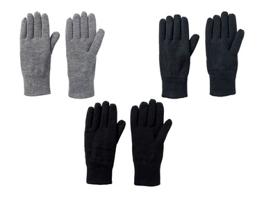 LIVERGY® Pánské pletené termo rukavice
