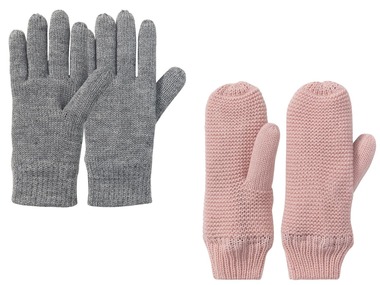 PEPPERTS® Dívčí termo pletené rukavice